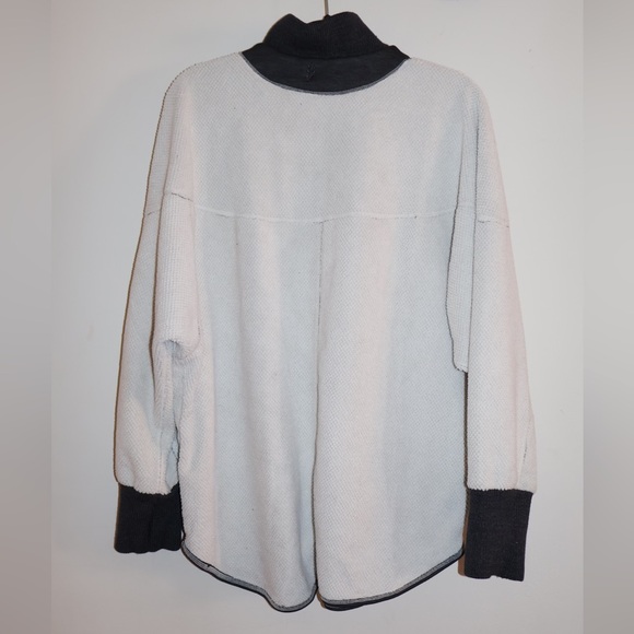 FP Movement Mountain Dreamin' Reversible Fleece Cream Combo Size Large - Picture 7 of 7